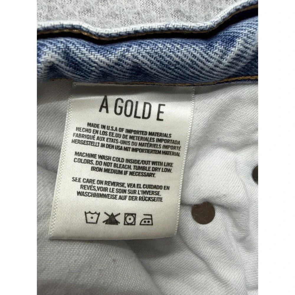 Agolde straight jeans